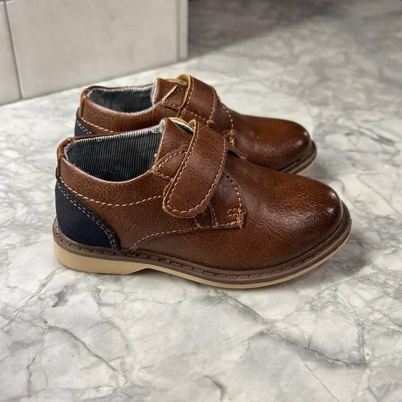 princess polly baby blue dress Like New Toddler Boys Dress Shoes | Color: Brown | Size: 5bb
